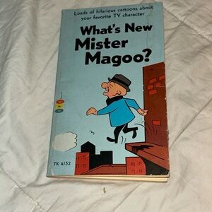 📚BOOK SALE 5 for $20📚 What's New Mister Magoo?, 1977, PB, Vintage Comic